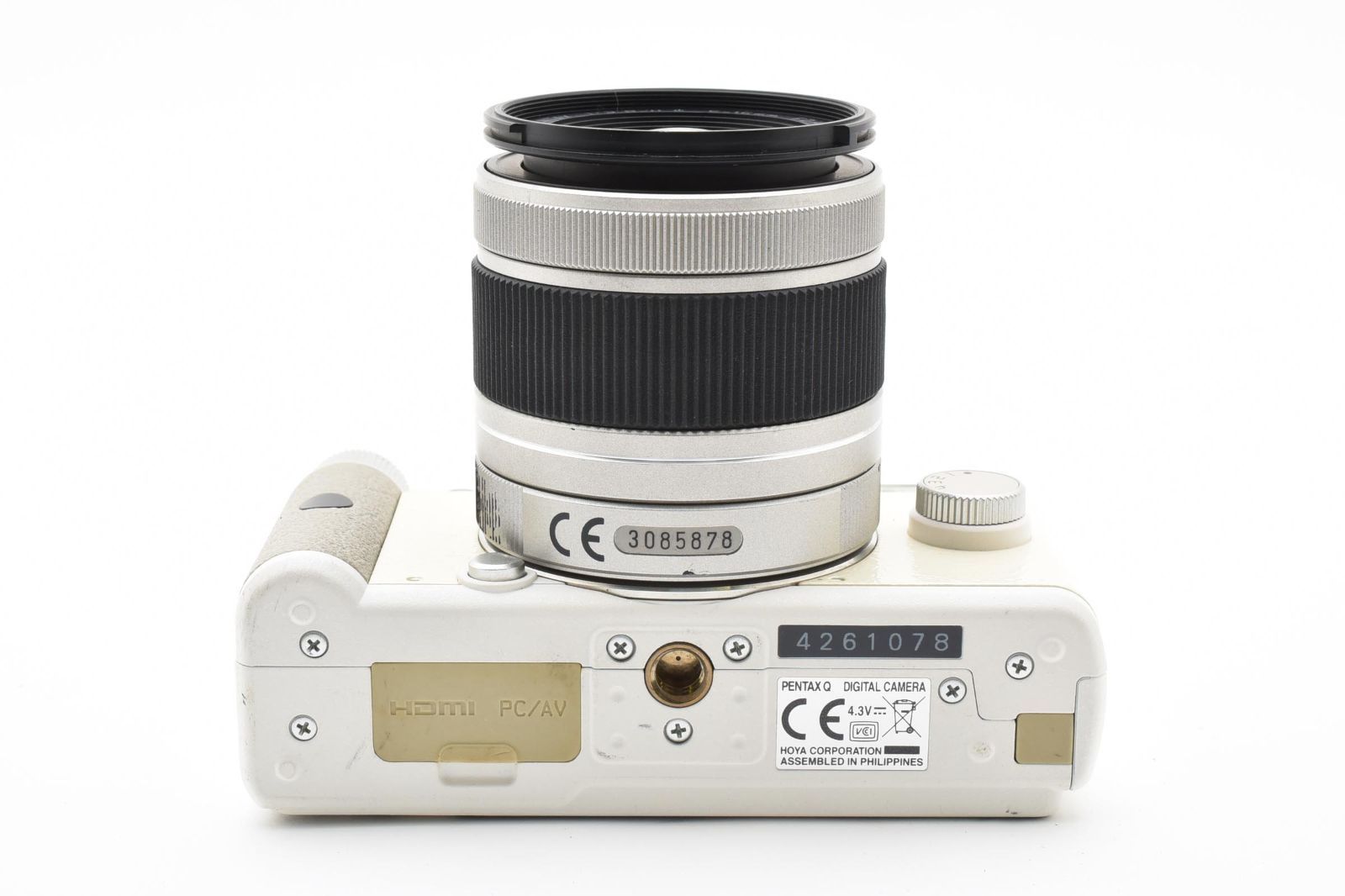 PENTAX ペンタックス Q レンズキット ホワイト ショット数4848