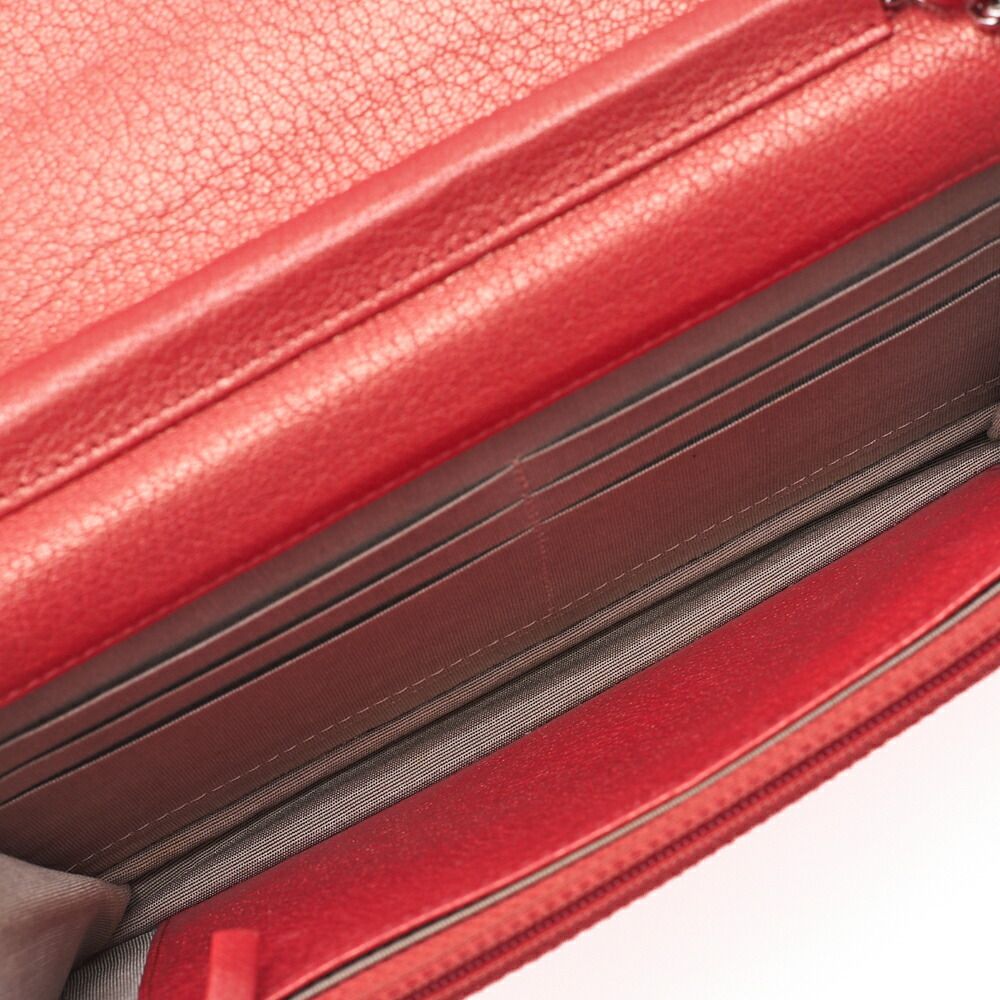 カーフスキン 赤