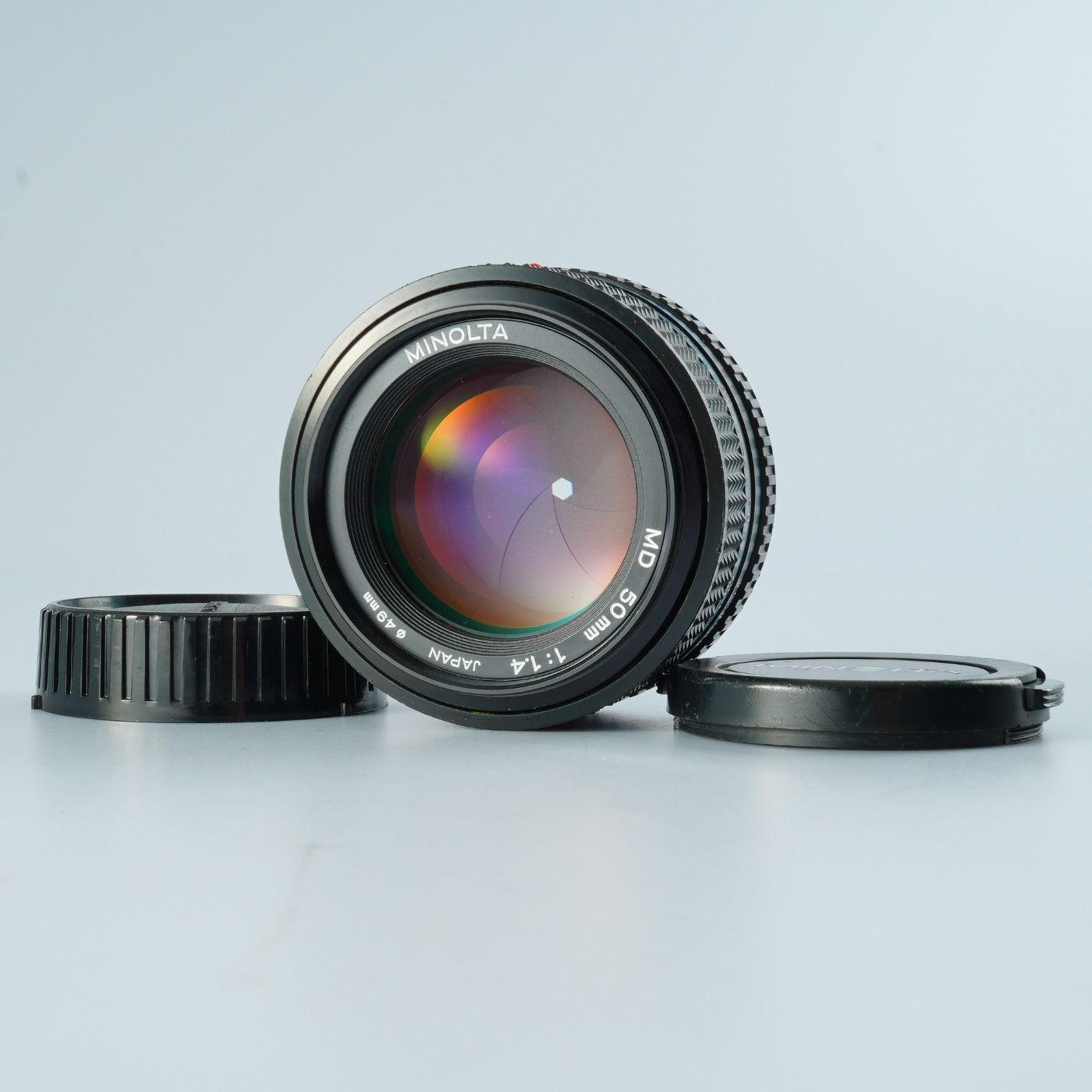 MINOLTA ミノルタ New MD 50mm F/1.4 単焦点レンズ - メルカリ 