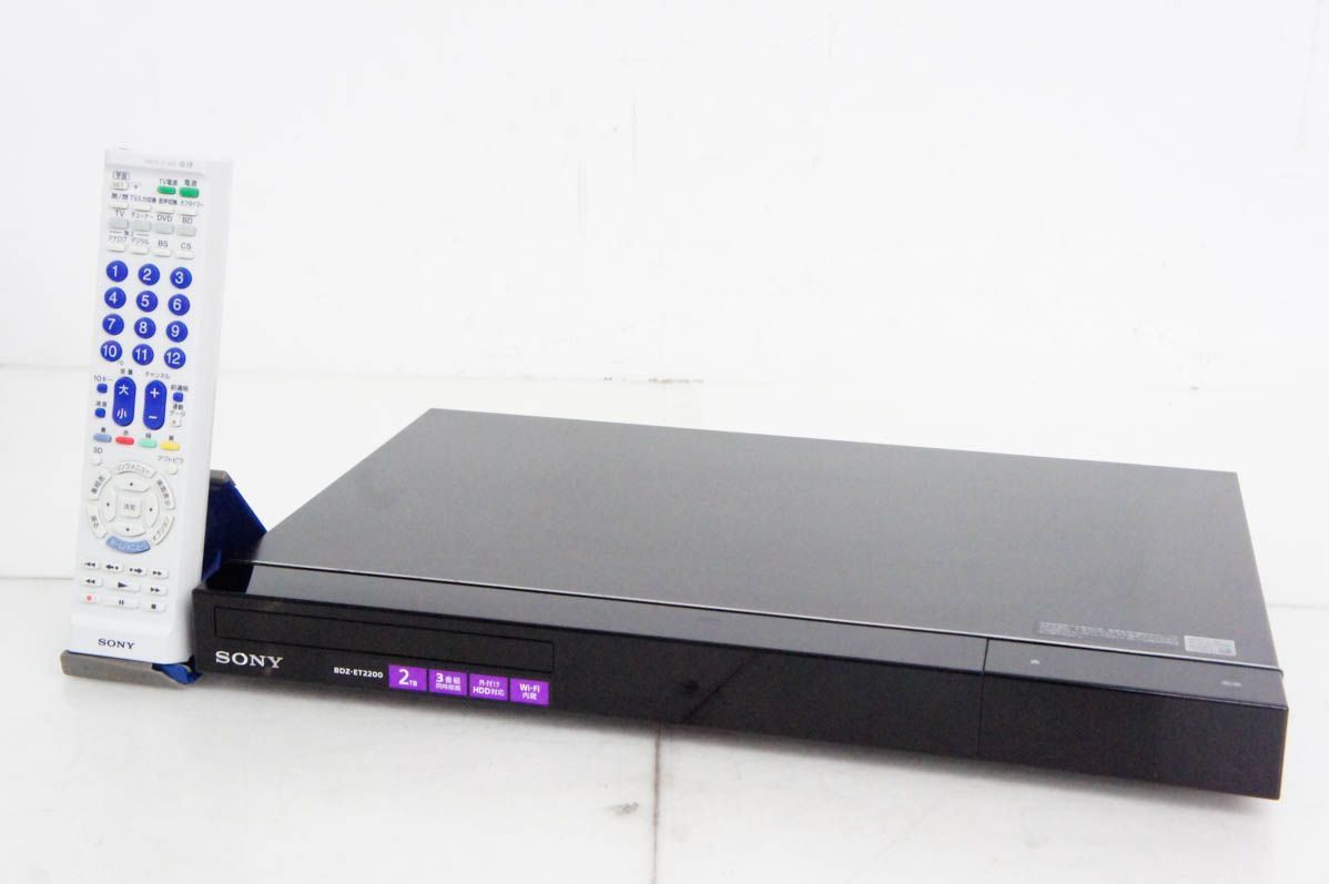 お話中 ソニー ブルーレイレコーダー 2TB 3番組同時録画 BDZ-ET2200