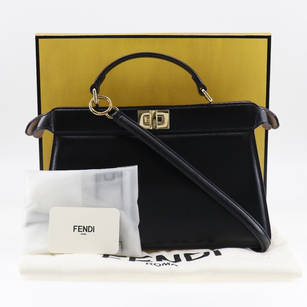 FENDI】フェンディ ピーカブー アイシーユー イーストウエスト PEEKABOO ISEEU EAST-WEST 8BN323 ADYC  F1CJZ レザー レディース ハンドバッグ - メルカリ