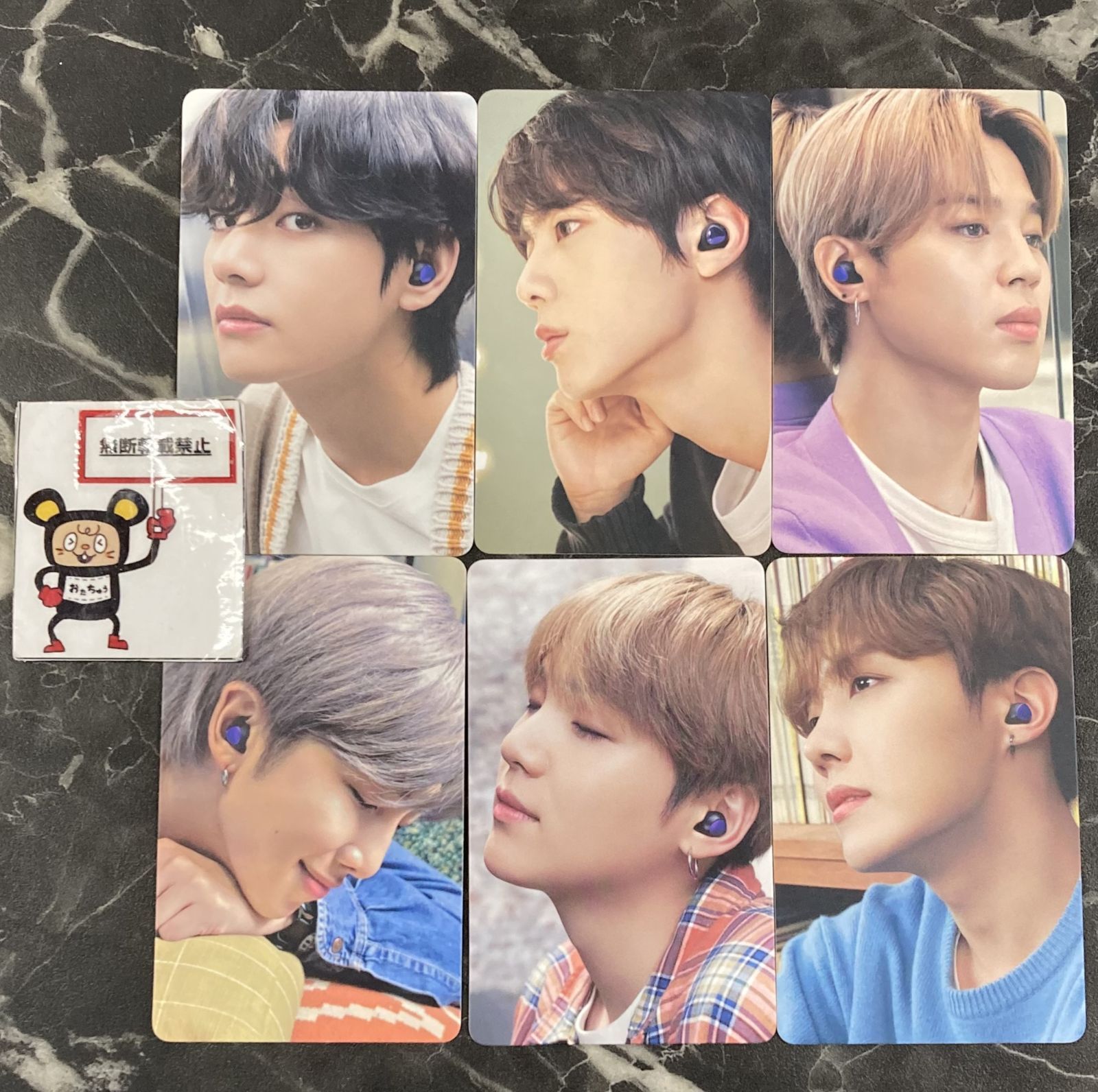 10. BTS Samsung Galaxy Buds Plus BTSエディション 付属 トレカ