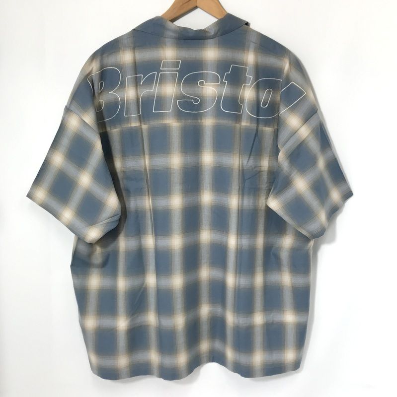 F.C.Real Bristol BIG LOGO シャツ 美品 FCRB-240061 半袖シャツ