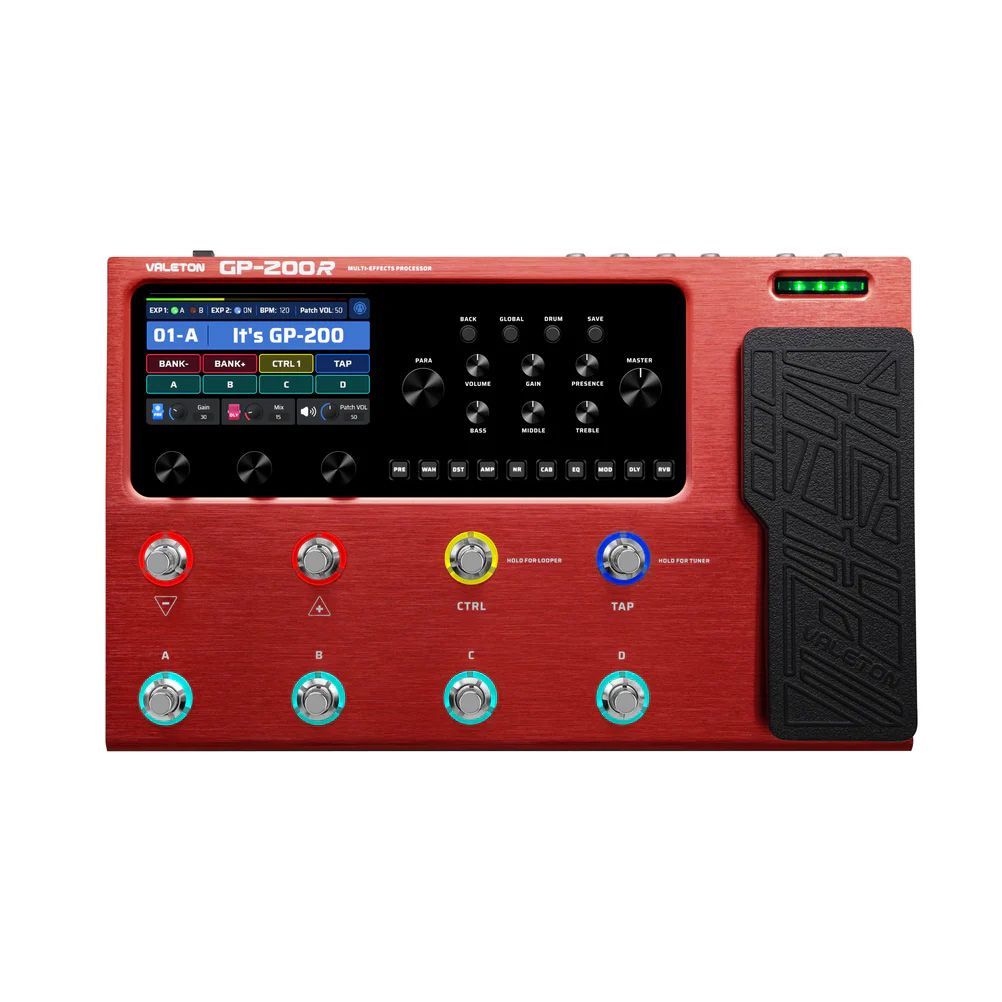 正規代理店 Valeton GP-200R マルチエフェクター
