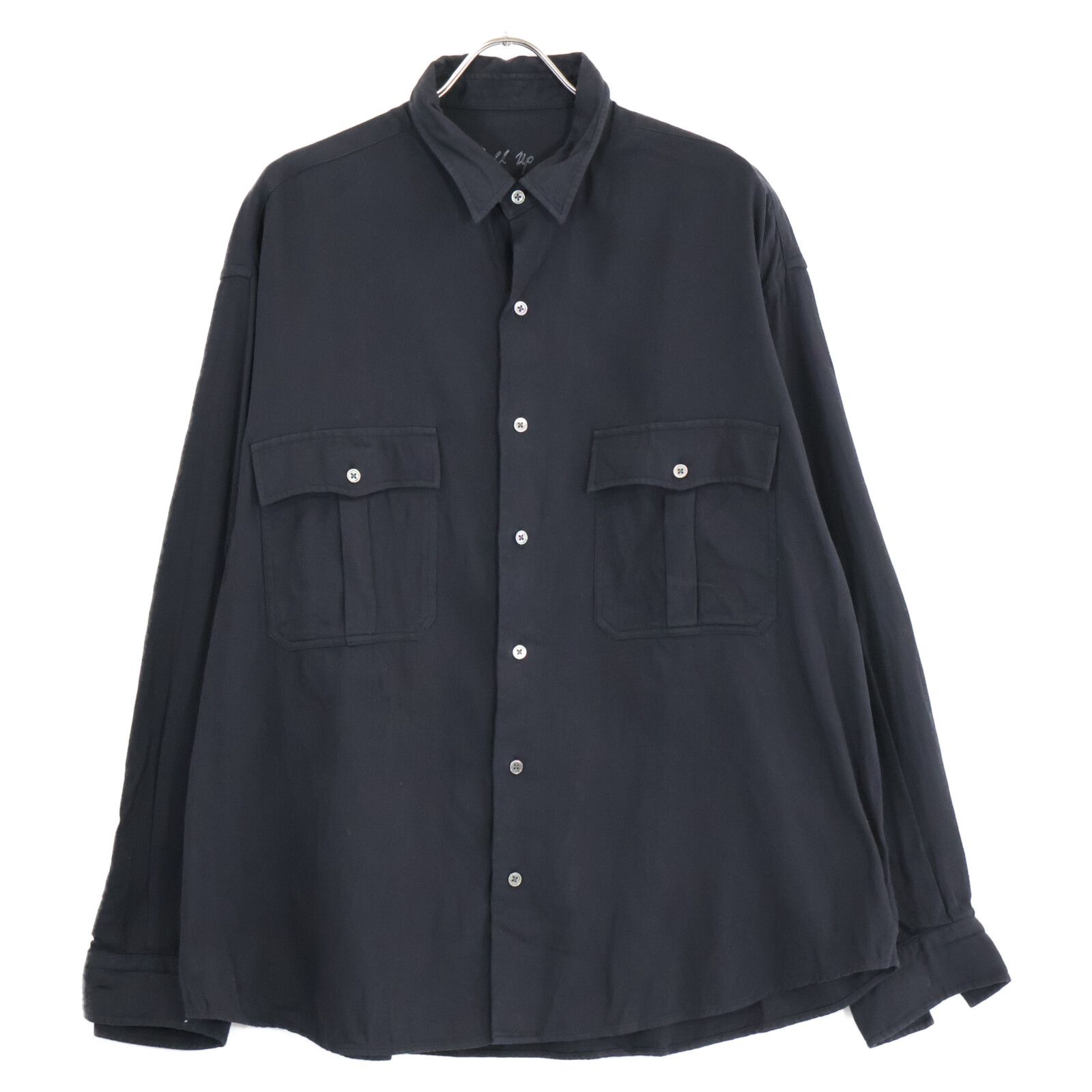 20ss】ロールアップバンブーリネンシャツ Porter Classic 長袖シャツ M
