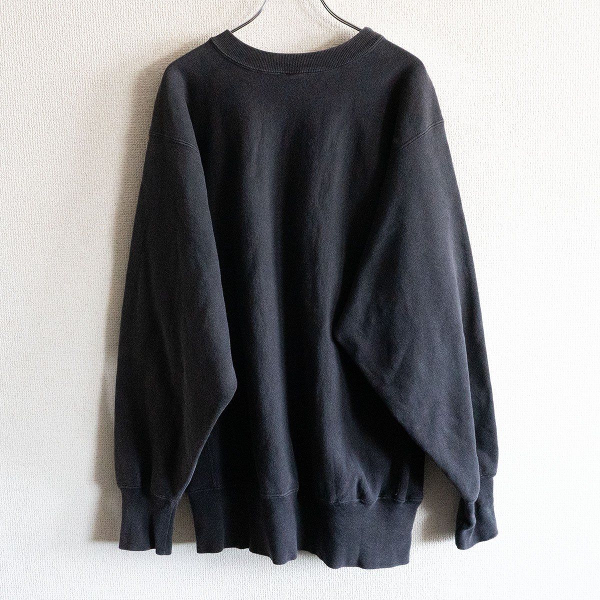 90s/ブラック】CHAMPION【REVERSE WEAVE リバースウィーブ スウェット