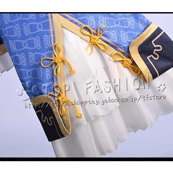 hololive ホロライブ VTuber 風 兎田ぺこら 中華 小さなゾンビ コスプレ衣装 ウィッグ 靴 道具別売りり WWW_IBETON_RU