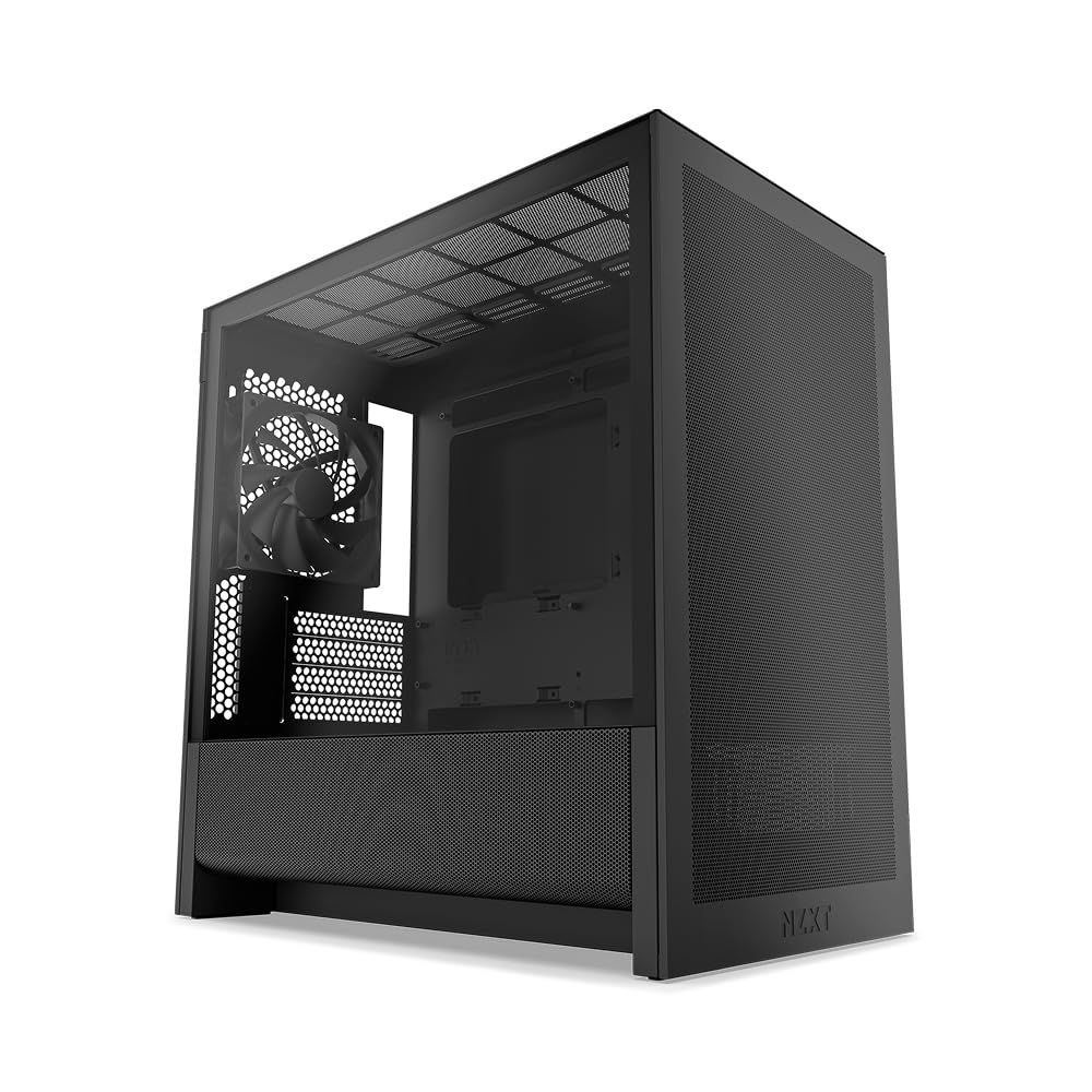 NZXT H3 Flow Micro-ATX ミドルタワー型PCケース ブラック CC-H31FB-01 CS9296
