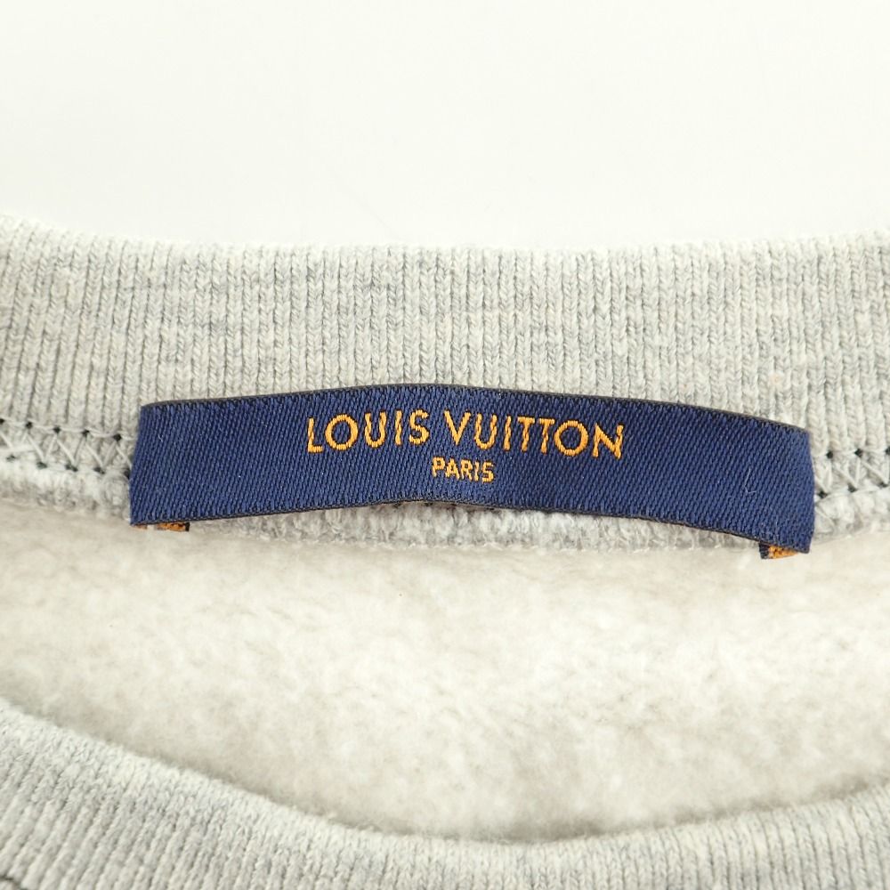 LOUIS VUITTON ルイ ヴィトン 18AW グレー peace and love スウェット M - メルカリ