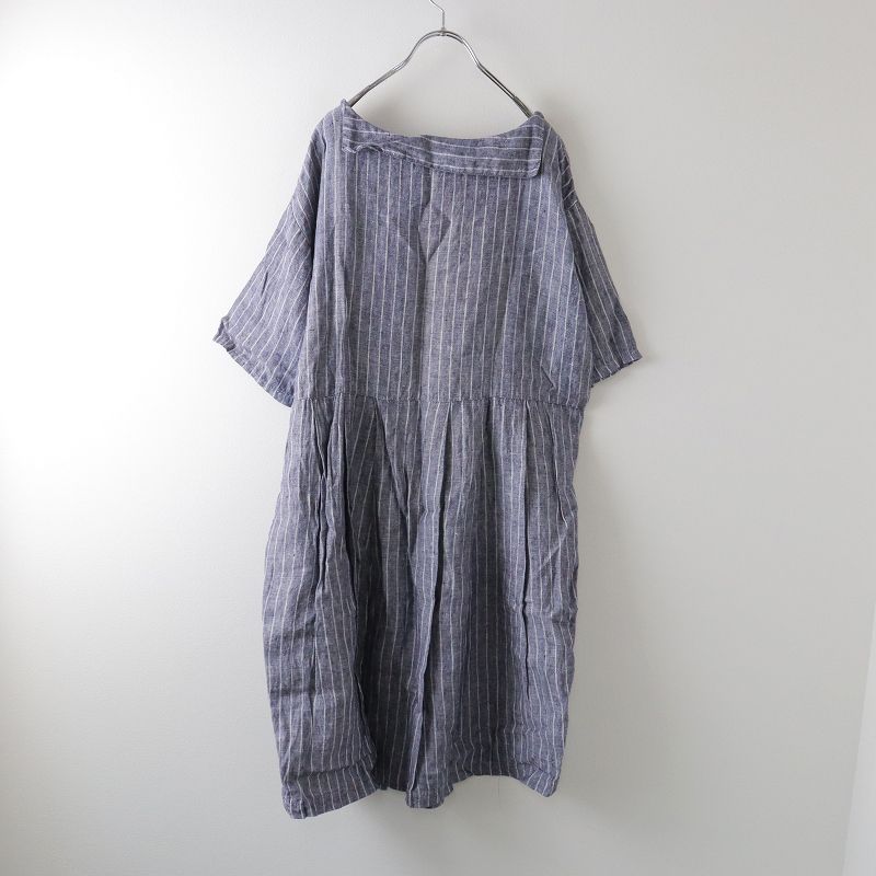 【美品】ネストローブ シャンブレー オールインワン リネン 美品】ネストローブ シャンブレー オールインワン リネン 美品】ネスト