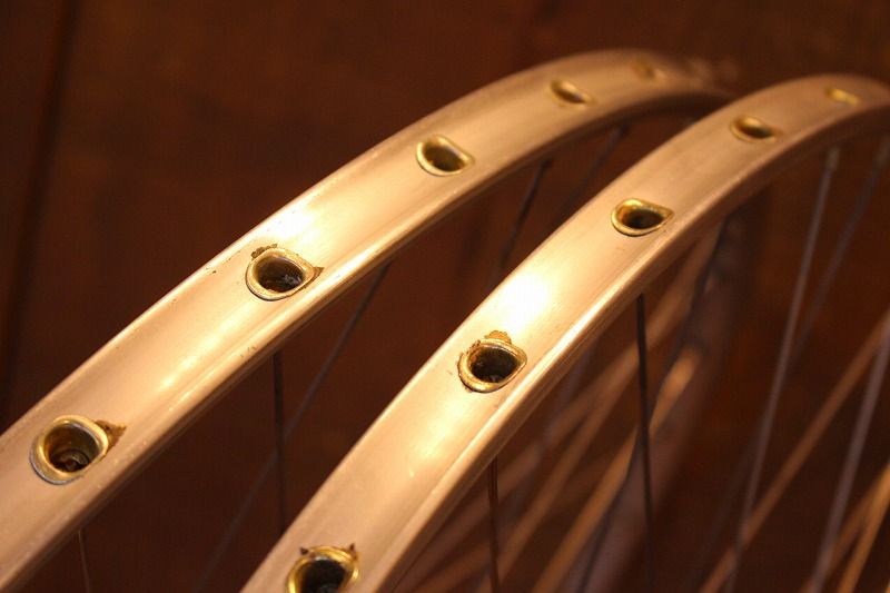アラヤ ARAYA ゴールド GOLD リム NJS シマノ SHIMANO