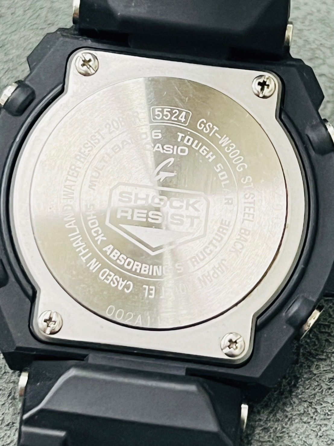 G-SHOCK Gショック G-STEEL Gスチール 電波ソーラー GST-W330G