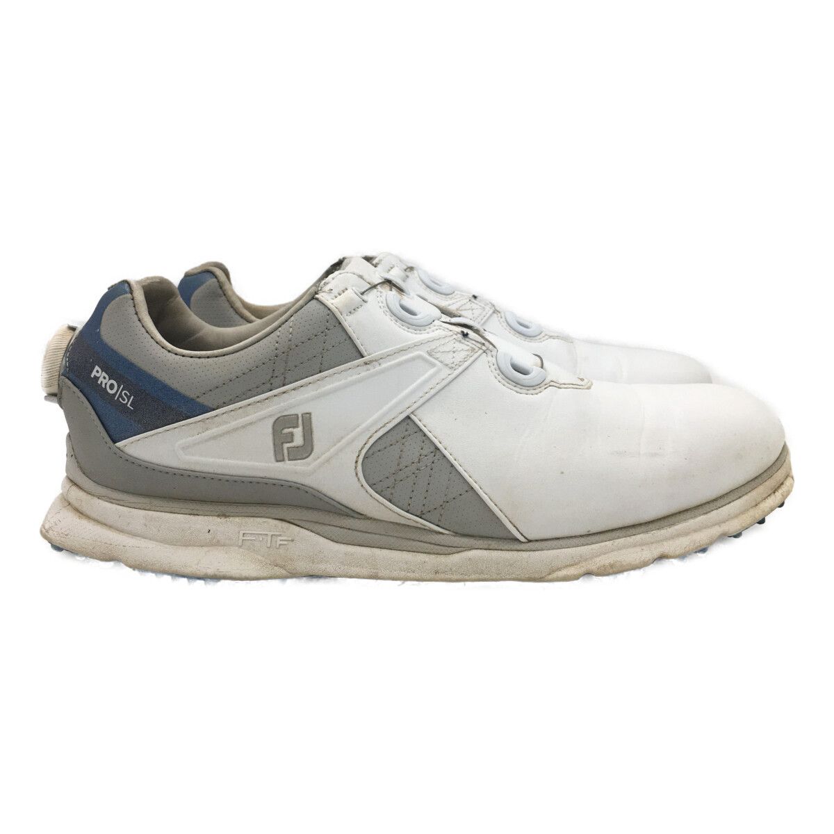 FOOTJOY 53830J ゴルフシューズ 25.5 未使用　PLO/SL 中古 フットジョイ FootJoy ゴルフシューズ 26.5cm ホワイト グレー