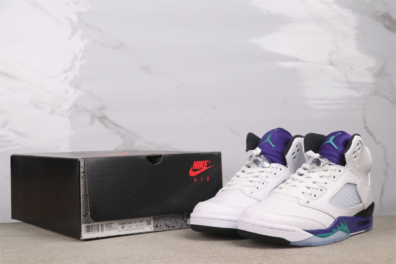 今日特価】Air Jordan 5 エアジョーダン 5 HQ7978-100 ホワイト
