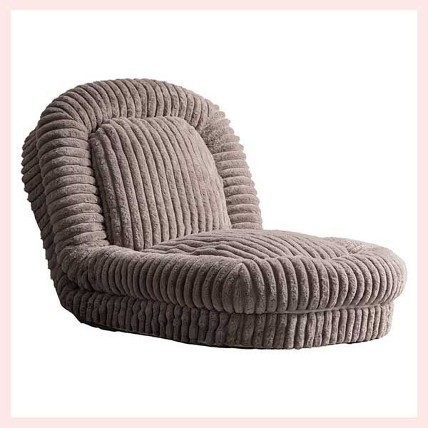 短毛 ストライプ柄 ふわとろソファベッド W90×D115～165×H27～82cm グレージュ 3way 高密度 マイクロファイバー リーズナブル 感 高品質 フロア カバー洗濯 座椅子 リクライニング ローソファ ポケットコイル オールシーズン