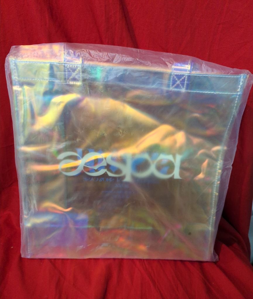 aespa 22年 JAPAN PREMIUM SHOWCASE SYNK オーロラトートバッグ