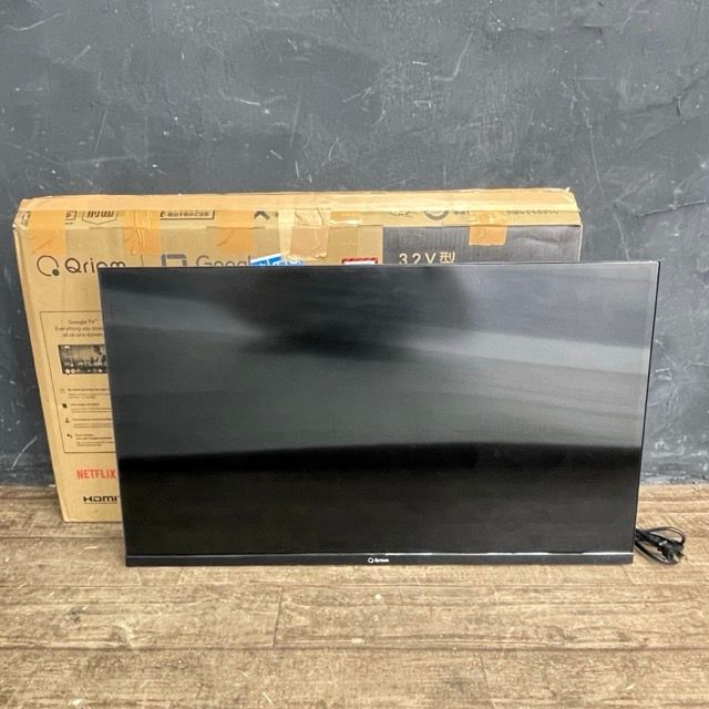 山善 キュリオム 32インチ ハイビジョンスマートテレビ 動作保証 YAMAZEN Qriom QRK-32WHDST 製 094096 | 23184