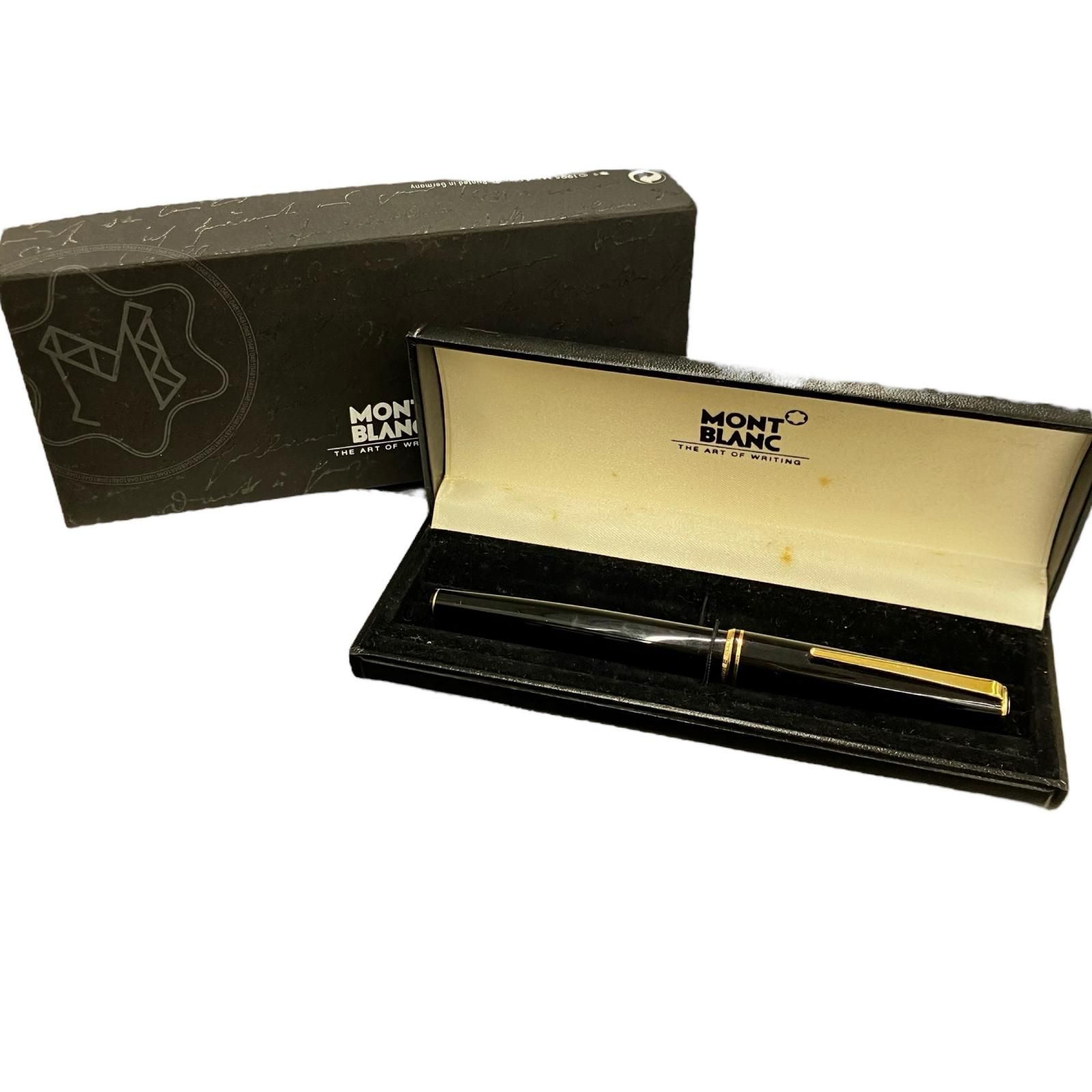 683000 MONTBLANC モンブラン 万年筆 224 ブラック/ゴールド K14