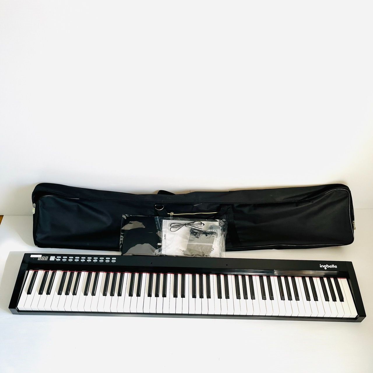 ingbelle 88鍵盤 ポータブル電子ピアノ MIDIキーボード PH88C - 鍵盤楽器