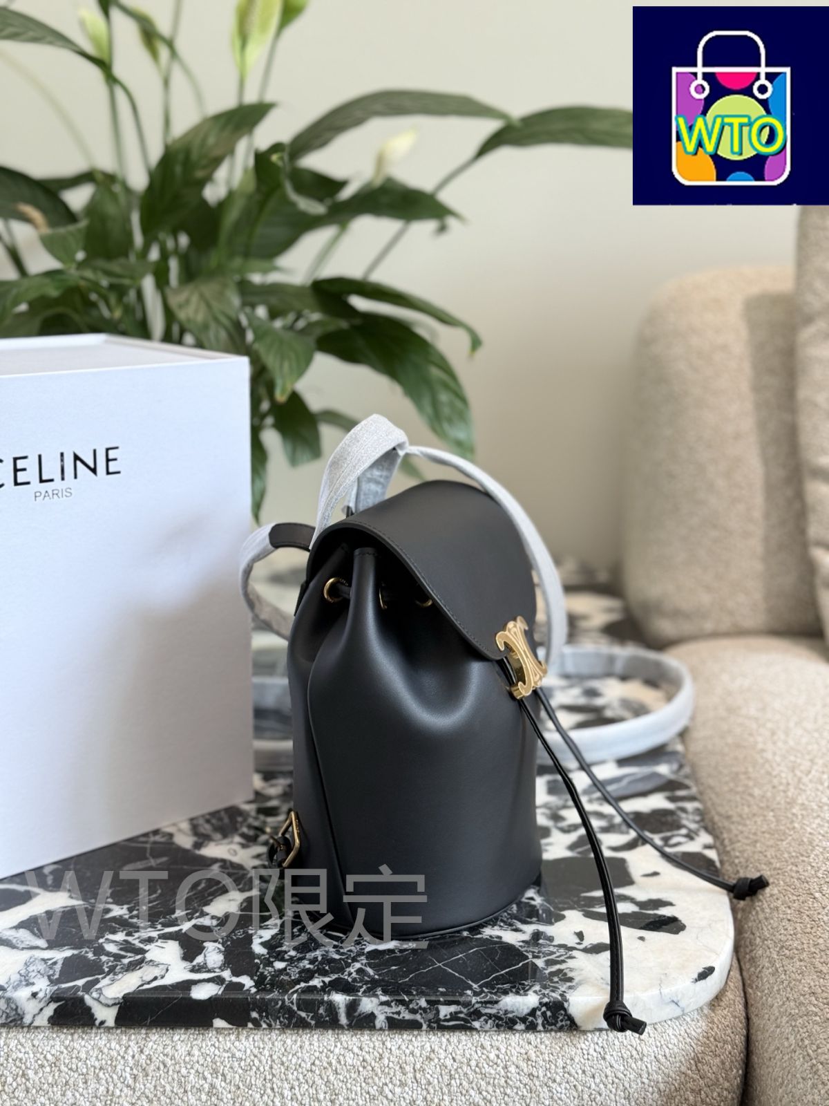 今日特価】CELINE New BONNIE Mini Backpack - ミニバックパック