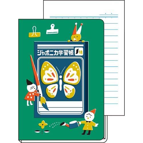まとめ ショウワノート ミニノートふせんＤ ジャポニカ学習帳文具２ 緑 242998009 ×30セット