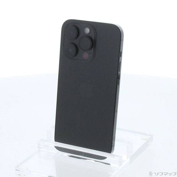 〔中古品〕 iPhone14 Pro 512GB スペースブラック MQ1L3J／A SIMフリー【349】
