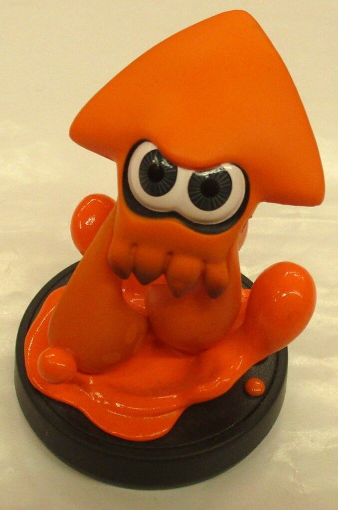 新品未開封　amiibo イカ　オレンジ スプラトゥーン　　amiibo未開封 amiibo イカ【オレンジ】（スプラトゥーンシリーズ） | 任天堂
