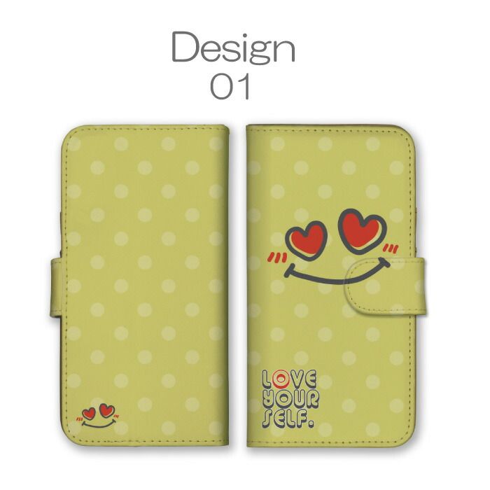 送関込【Harper & Blake】UK発!手帳型スマホケース Smiley/笑顔 送関込【Harper & Blake】UK発!手帳型スマホケース Smiley/笑顔