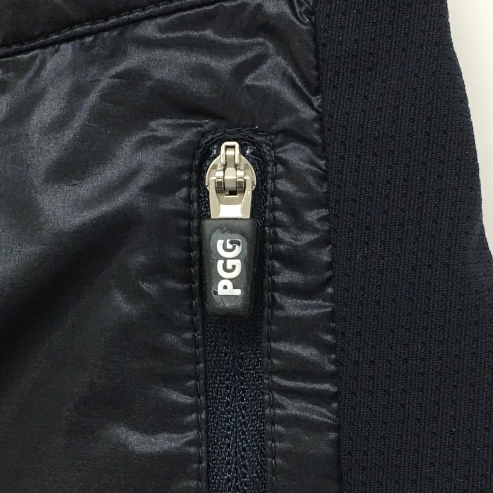 PEARLY GATES - 【美品】PGGパーリーゲイツ ナイロンパンツ ダークネイビー×白 一部メッシュ  レディース 0(S) ゴルフウェア 2023年モデル PEARLY GATES 美品】PGGパーリーゲイツ ナイロンパンツ ダークネイビー×白 一