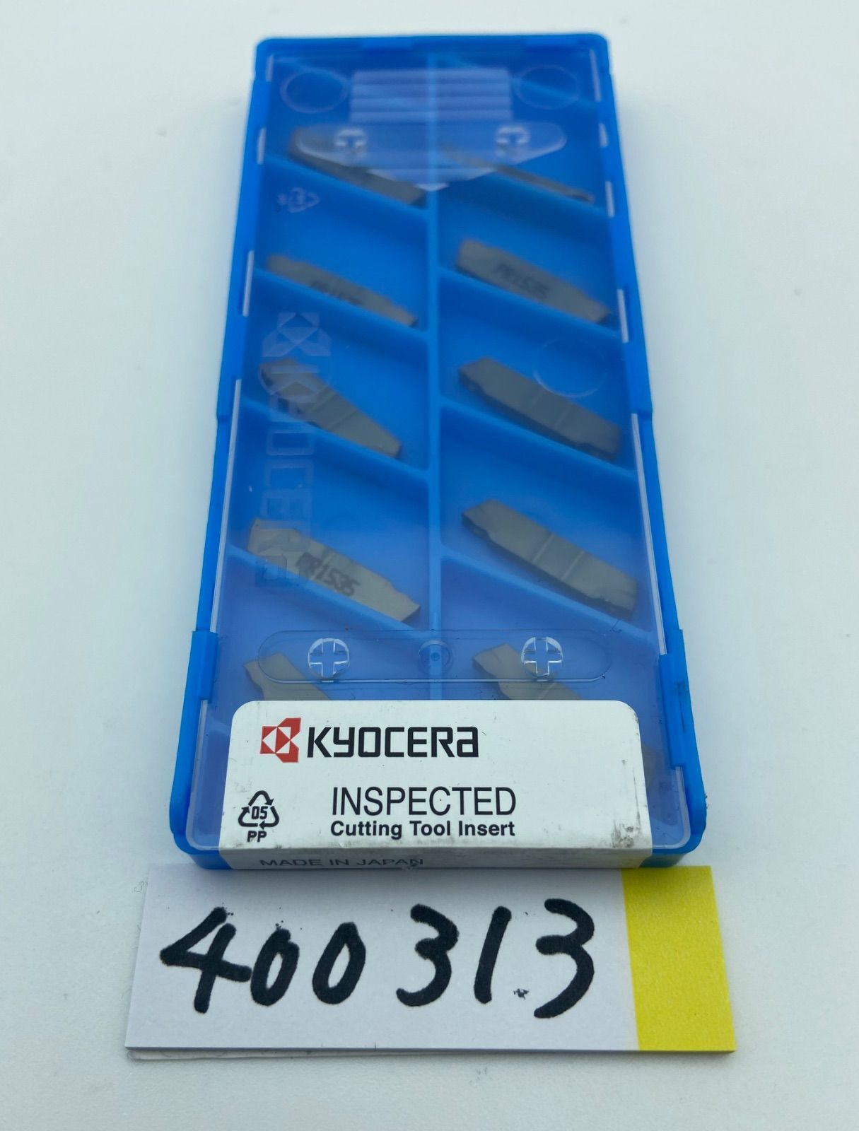 京セラ（KYOCERA）［TKF12L100-S-16DR PR1025］ 突切り用チップ ＰＲ１０２５ ＰＶＤコーティング （10コ入） TKF12 | 京セラ チップ TKF12L100-S-16DR PR122510個 | 旋盤用