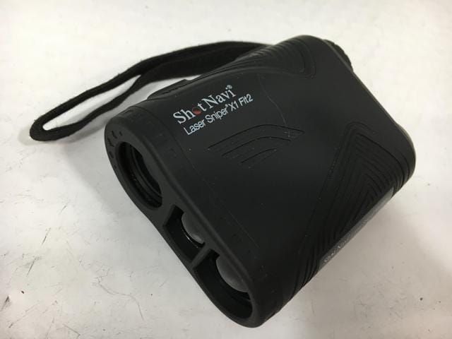 ゴルフ用品 テクタイト ショットナビ レーザー距離計 Shot Navi ショットナビ Laser Sniper X1 Fit2 黒 14日間返品OK