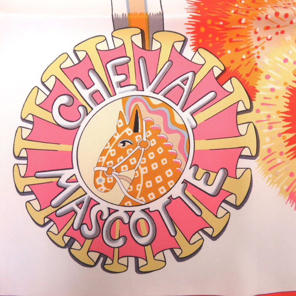 □新品HERMES エルメス CHEVAL MASCOTTE カレ70 スカーフ