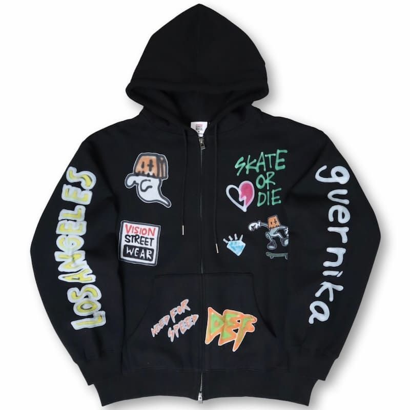 新品 メンズ vision street wear ヴィジョンストリートウェア guernika