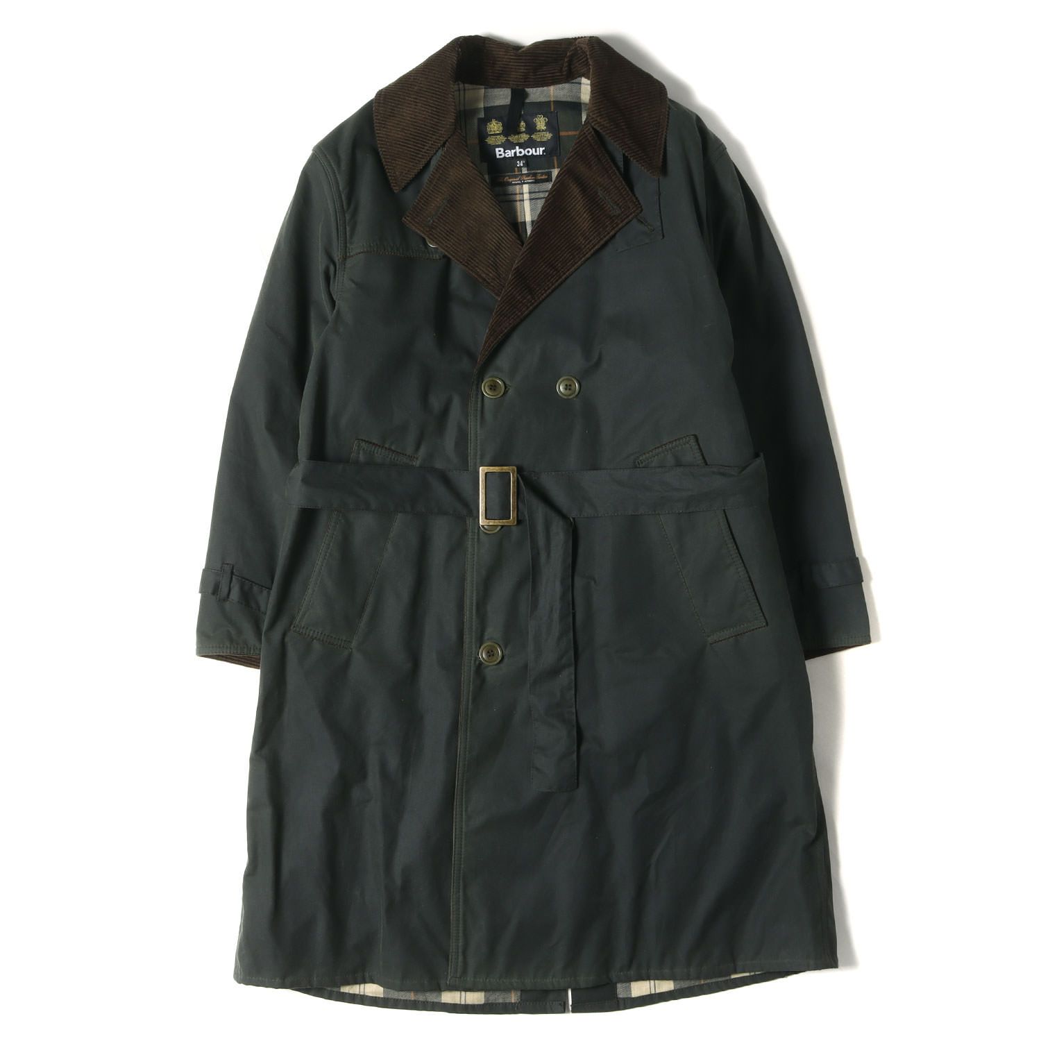 BARBOUR バブアー コート サイズ:34 17AW ワックスコットン