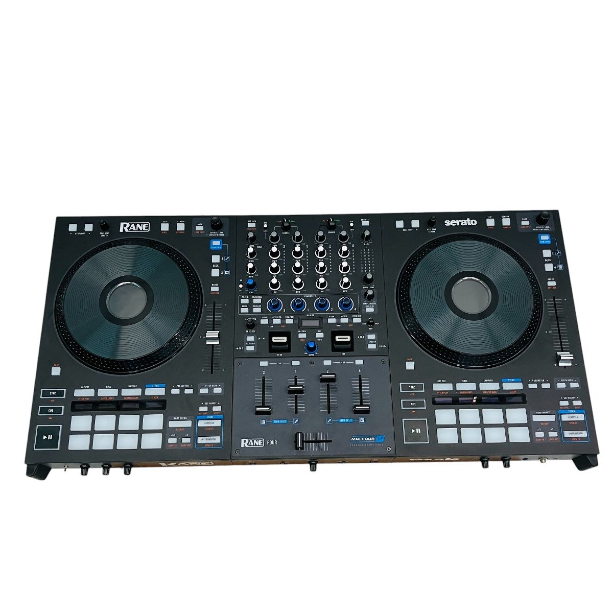 RANE FOUR Serato DJ ミキサー コントローラー 4ch 大型プラッター 高性能 プロフェッショナル 音響機器 C10065326