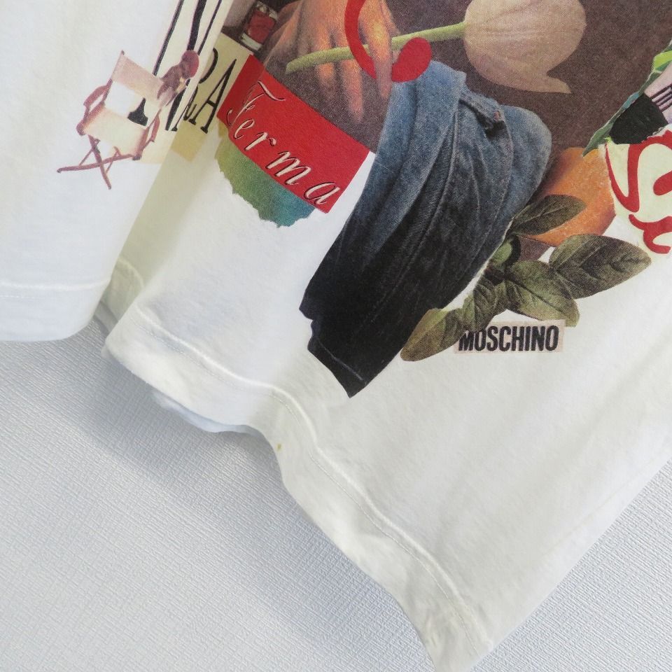 MOSCHINO JEANS モスキーノ カッティング カットソー トップス T