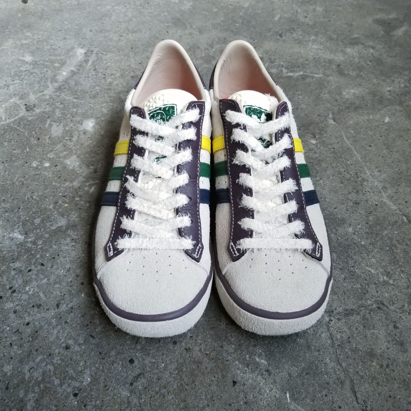 adidas ブレインデッド　フォレストヒルズ　27cm 新品未使用　アディダス adidas Originals × BRAIN DEAD 25ss FOREST HILLS 26㎝ CREAM