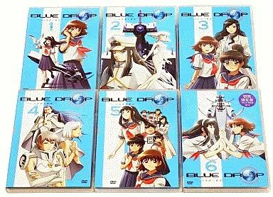 アニメDVD BLUE DROP～天使達の戯曲～ 6巻 CD付全6巻セット