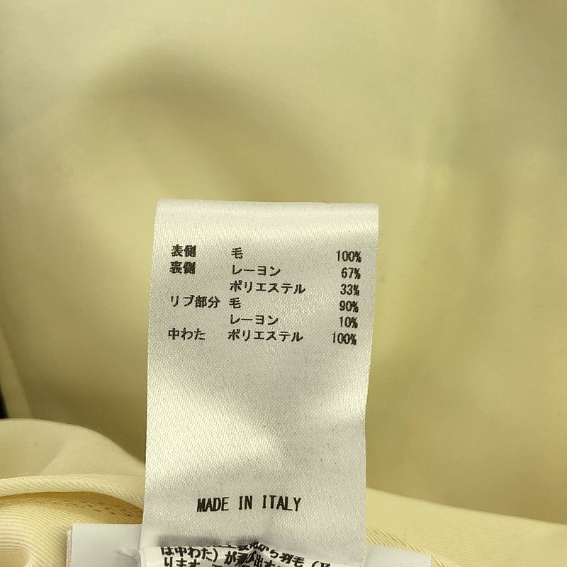 JIL SANDER / ジルサンダー | 2019AW | ウール 中綿入り リバーシブル