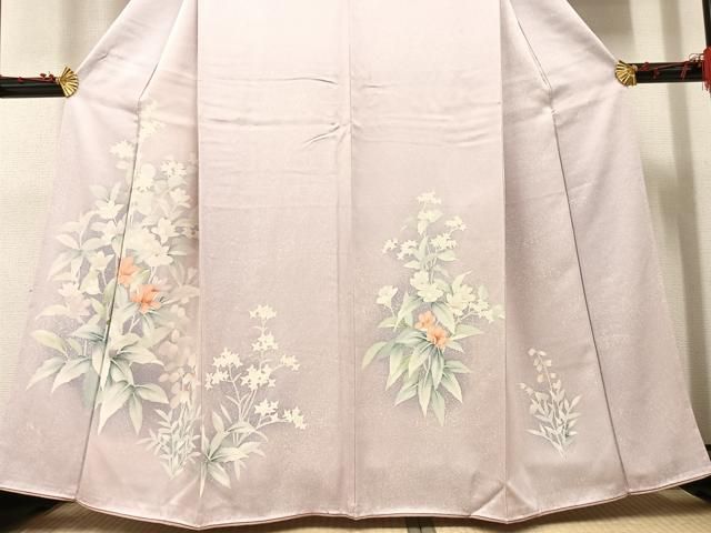 平和屋着物○訪問着 霞文 暈し染め 正絹 逸品 AABD4457ph 平和屋