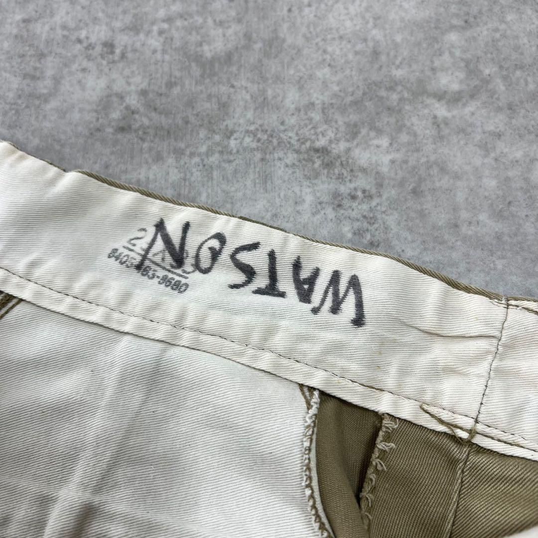 希少　US ARMY 50s カーキ　スレーキスタンプ　チノ　khaki 希少 US ARMY 50s カーキ スレーキスタンプ チノ khaki - メルカリ