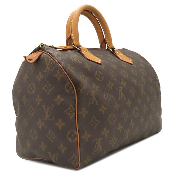 ルイヴィトン LOUIS VUITTON ハンドバッグ スピーディ 30 モノグラムキャンバス モノグラム ゴールド金具 茶 ミニボストン M41526 AA2099 保存袋