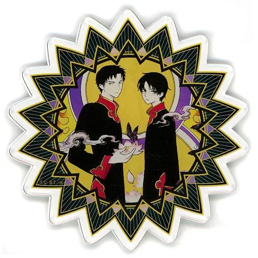 中古】マグカップ・湯のみ 四月一日君尋＆百目鬼静(黒) アクリル