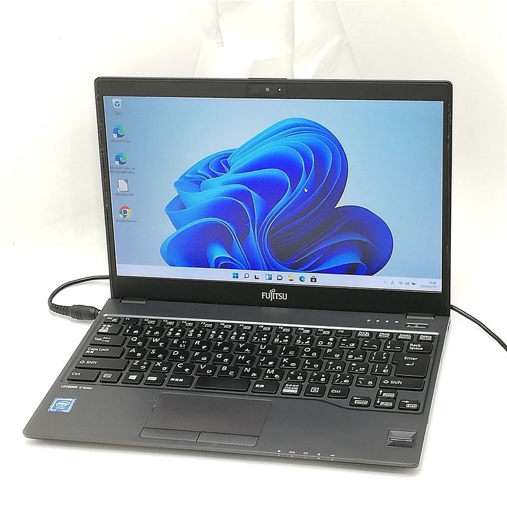 中古】富士通 U938/S Win11 SSD軽量ノート - メルカリ