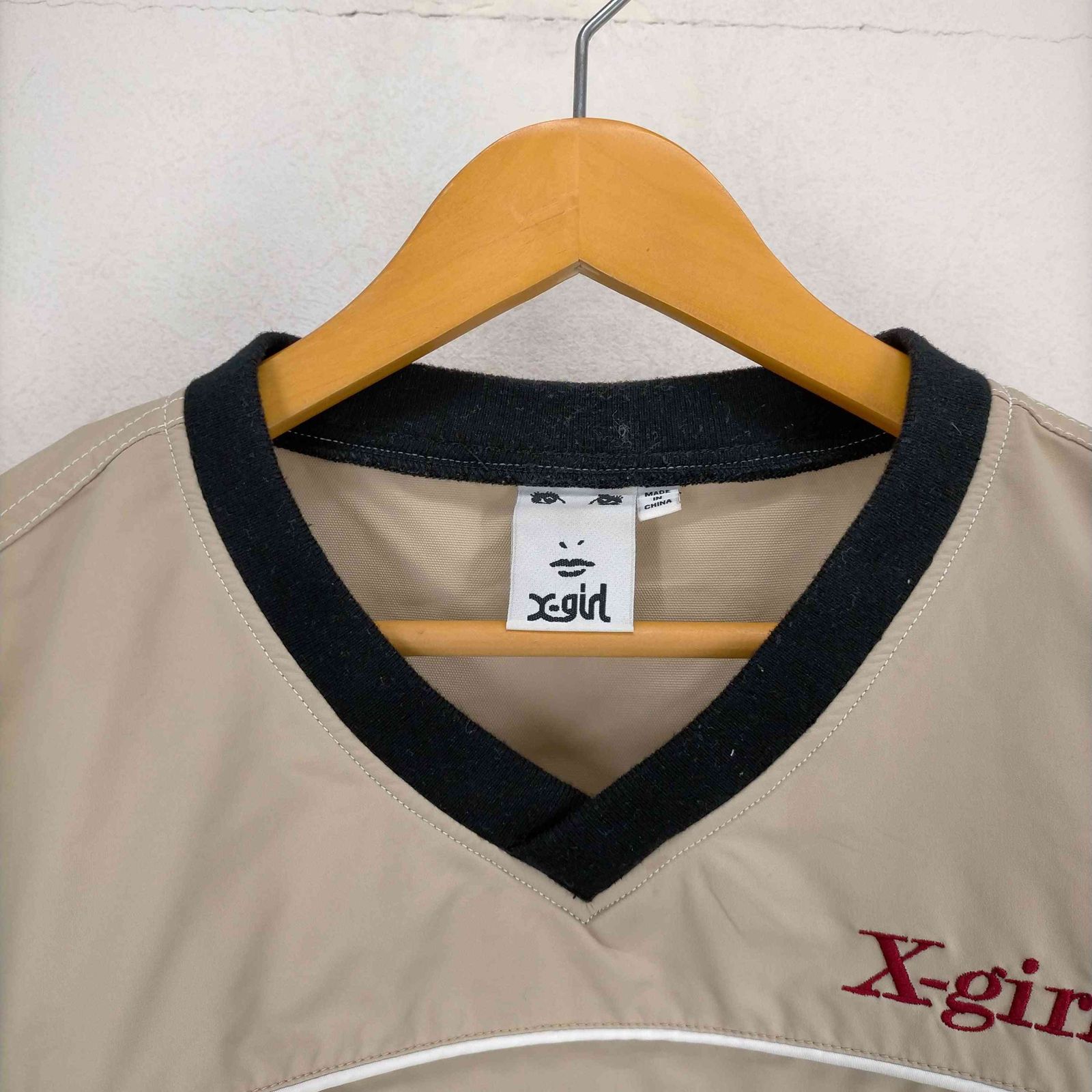 エックスガール X-girl 23SS PANELED TRACK TOP レディース JPN：M 