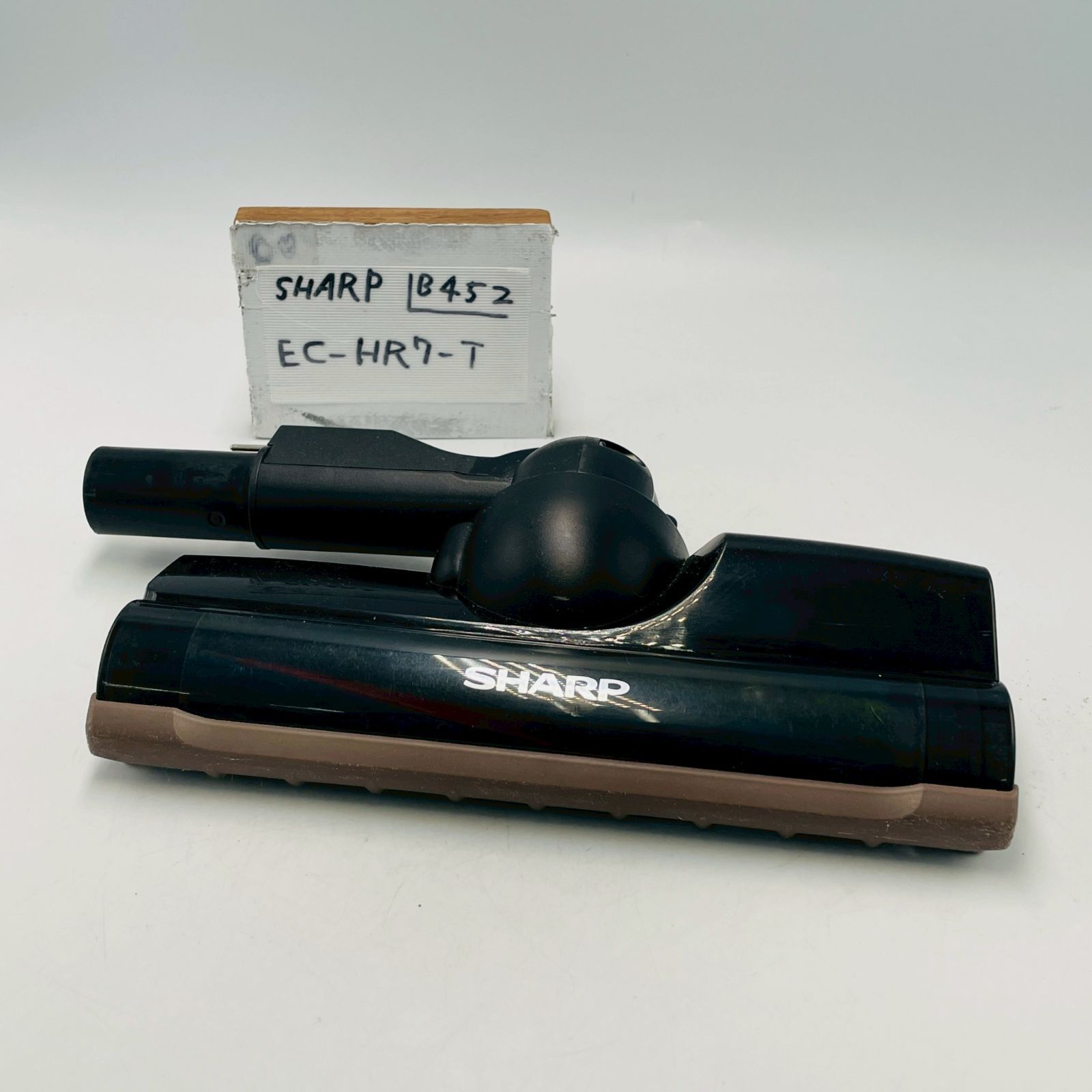 簡易清掃済 SHARP 型番 EC-HR7-T 掃除機 ヘッド 回転ブラシ 床ブラシ クリーナー シャープ 色 黒 ブラック 管理番号 B452