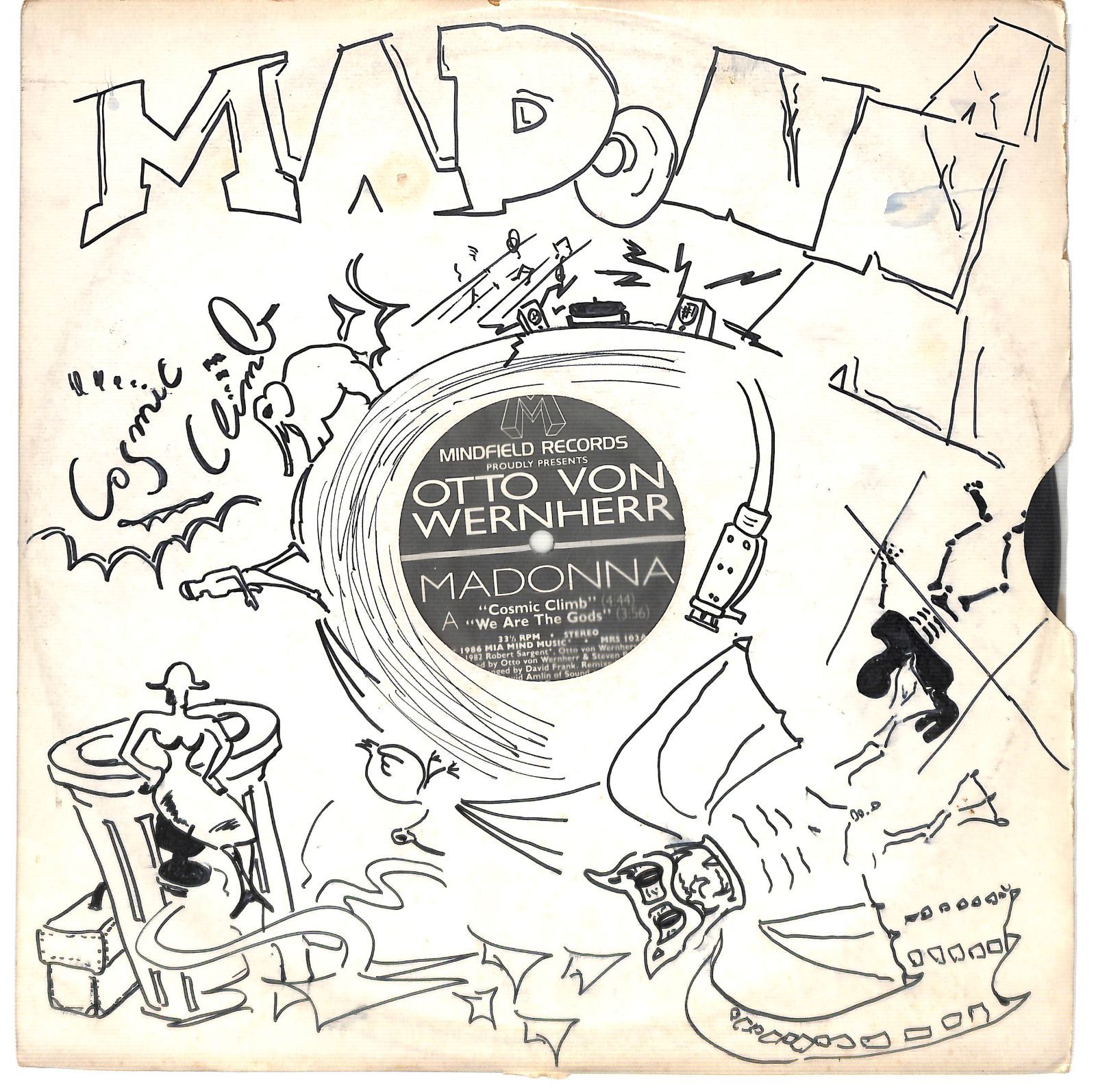 m1419【12/米盤】Madonna & Otto Von Wernherr/マドンナ/Cosmic Climb