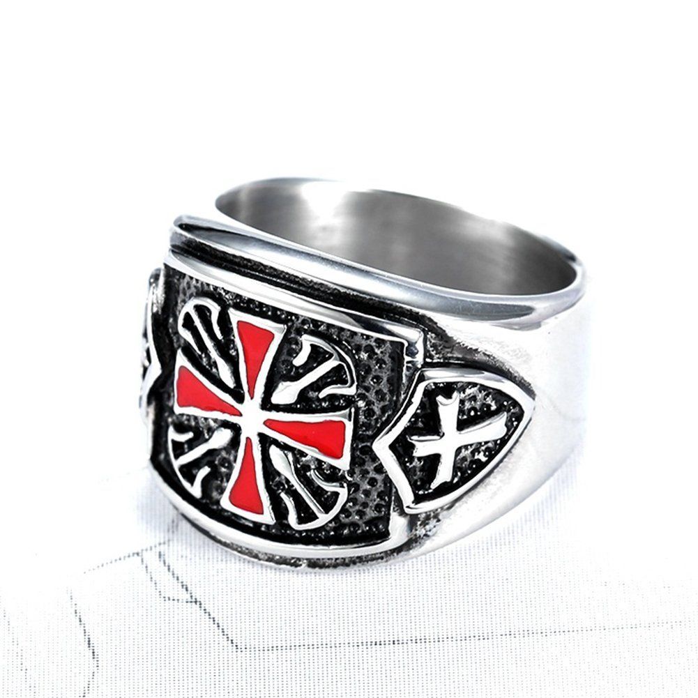 メルカリshops テンプル騎士団 十字軍 十字架 指輪 リング ジュエリー アクセサリー