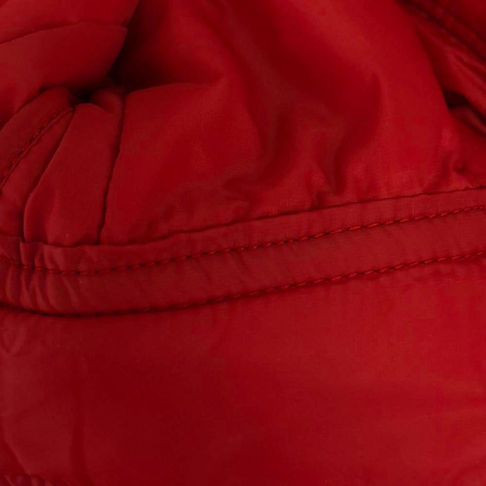 ヒステリックグラマー 日本製 0243AH12 ロゴ刺繍 中綿ジャケット L レッド HYSTERIC GLAMOUR メンズ ヒステリックグラマー 日本製 0243AH12 ロゴ刺繍 中綿ジャケット L