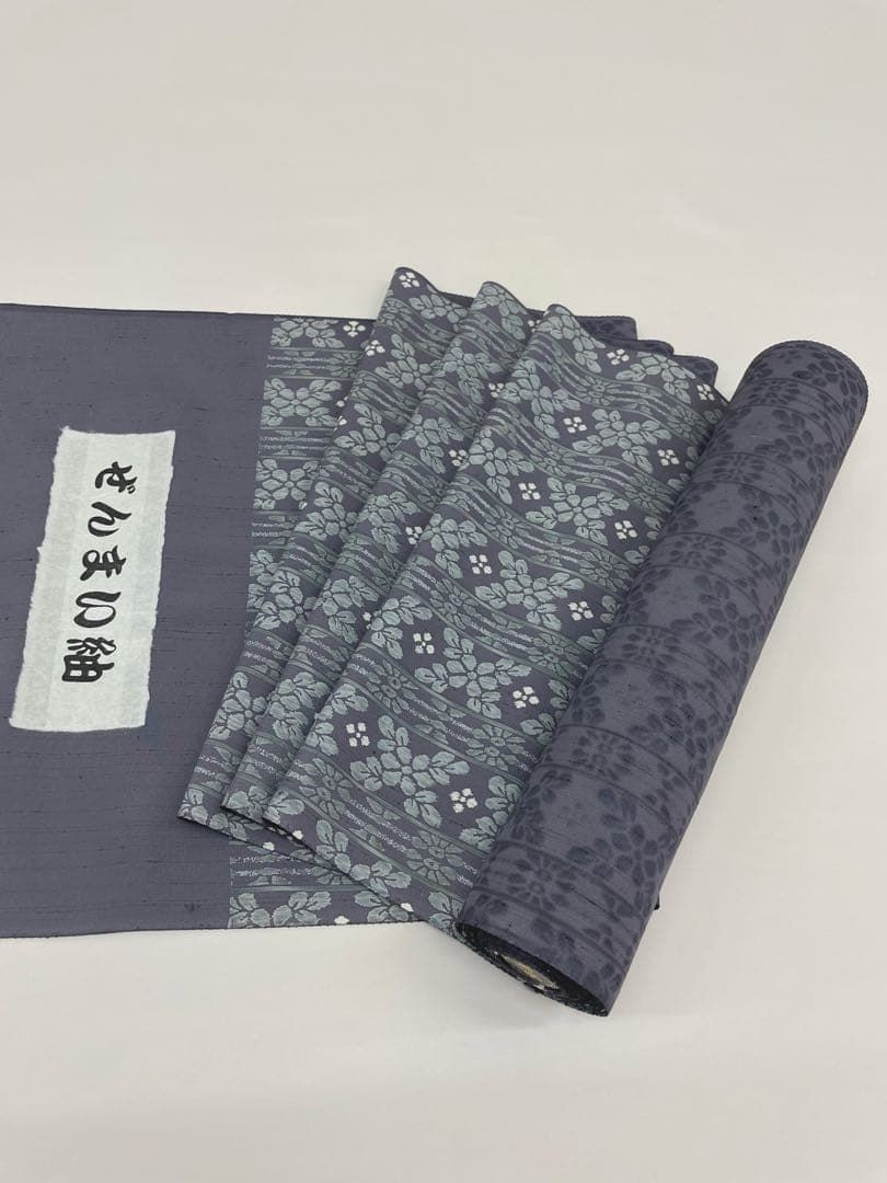 ぜんまい紬 染紬 正絹 反物 - メルカリ